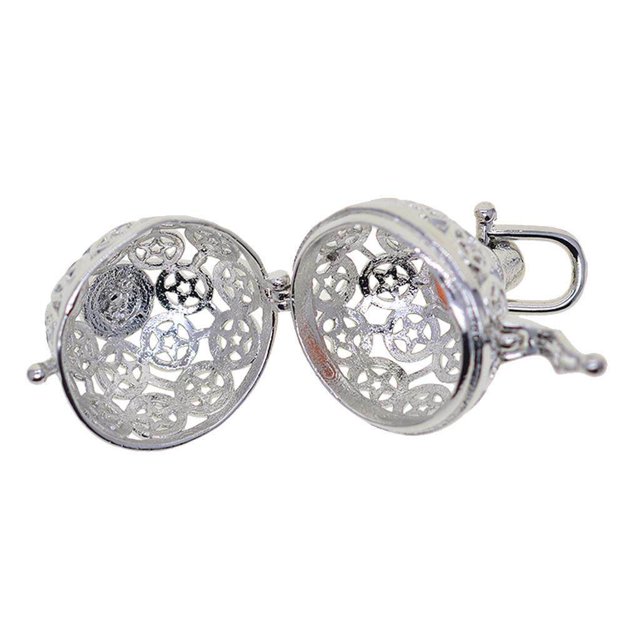 tredstone Perles Cage Charmes Médaillon Pendentif Paramètres pour DIY Collier Étoile