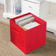 thumbnail image 4 of YOYTOO Lot de 2 Bacs de Rangement en Tissu Pliables, Bacs de Rangement Pliables de 11 Pouces, 4 of 6