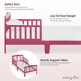 thumbnail image 2 of Dream On Me Classic Design Toddler Bed, 2 of 7