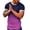 Purple, variant on Ketyyh-chn99 Men Tshirt Sleeveless Shirt Men 2024 Summer Short Sleeve Casual Loose Dress Shirts Tops Tee Khaki,3XL