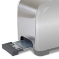 thumbnail image 2 of Kenmore 2-Slice Stainless Steel Toaster, Silver & Grey, Extra Wide Slots, Bagel & Defrost Functions, 2 of 8
