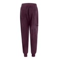thumbnail image 4 of Pantalon Cargo pour Femmes Style Jogger Taille Haute Randonnée - Polyester, Cordon, Multi-Poches, US 4-12 pour Extérieur/athlétisme, 4 of 6