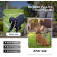 thumbnail image 3 of GHSDFBB Dog Choke Training Collar,Dog Choke Collars for Dogs,Black Cuban Link Dog Choke Collars, Double Row Black Dog Collar for Small Medium Large Dogs, 3 of 6