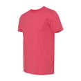 thumbnail image 1 of Gildan - T-Shirt Softstyle - 64000 - Rouge Chiné - Taille : m, 1 of 8