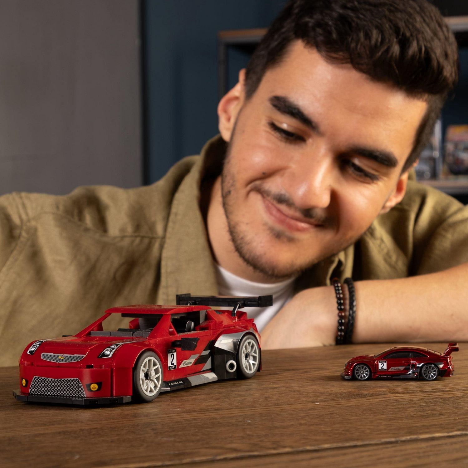 MEGA Hot Wheels Coffret de construction Cadillac ATS-V R