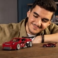 thumbnail image 4 of MEGA Hot Wheels Cadillac ATS-V R Vehicle Building Toy Kit (319 Pieces) for Collectors, 4 of 6