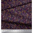thumbnail image 2 of Soimoi Rayon Fabric Floral & Paisley Decor Fabric Printed Yard 56 Inch Wide, 2 of 5
