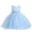 Blue, variant on hoksml Summer Dresses, Girls Dresses, Kids Dress Girls Sleeveless Princess Dress Bow Tie Lace Flowers Mesh Dress Tufted Dress Clearance