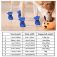 thumbnail image 3 of Dog Boots Protector Winter Dog Shoes With Reflective Straps Warm Pet Puppy Snow Boots For Small Medium Dogs Durable Non- Sole, 3 of 9
