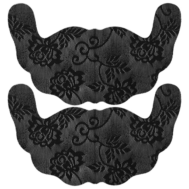 Haofy Adhesive Nipple Cover Stickers Disposable Self‑Adhesive Lace U‑Shaped Underwear Pads Backless