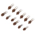 thumbnail image 2 of Zyyini 12Pcs Universal Zipper Head Repair Kit Replacement for DIY Jackets Jeans Trousers Coats Wallets,Zipper Head,Clothes Accessory, 2 of 8