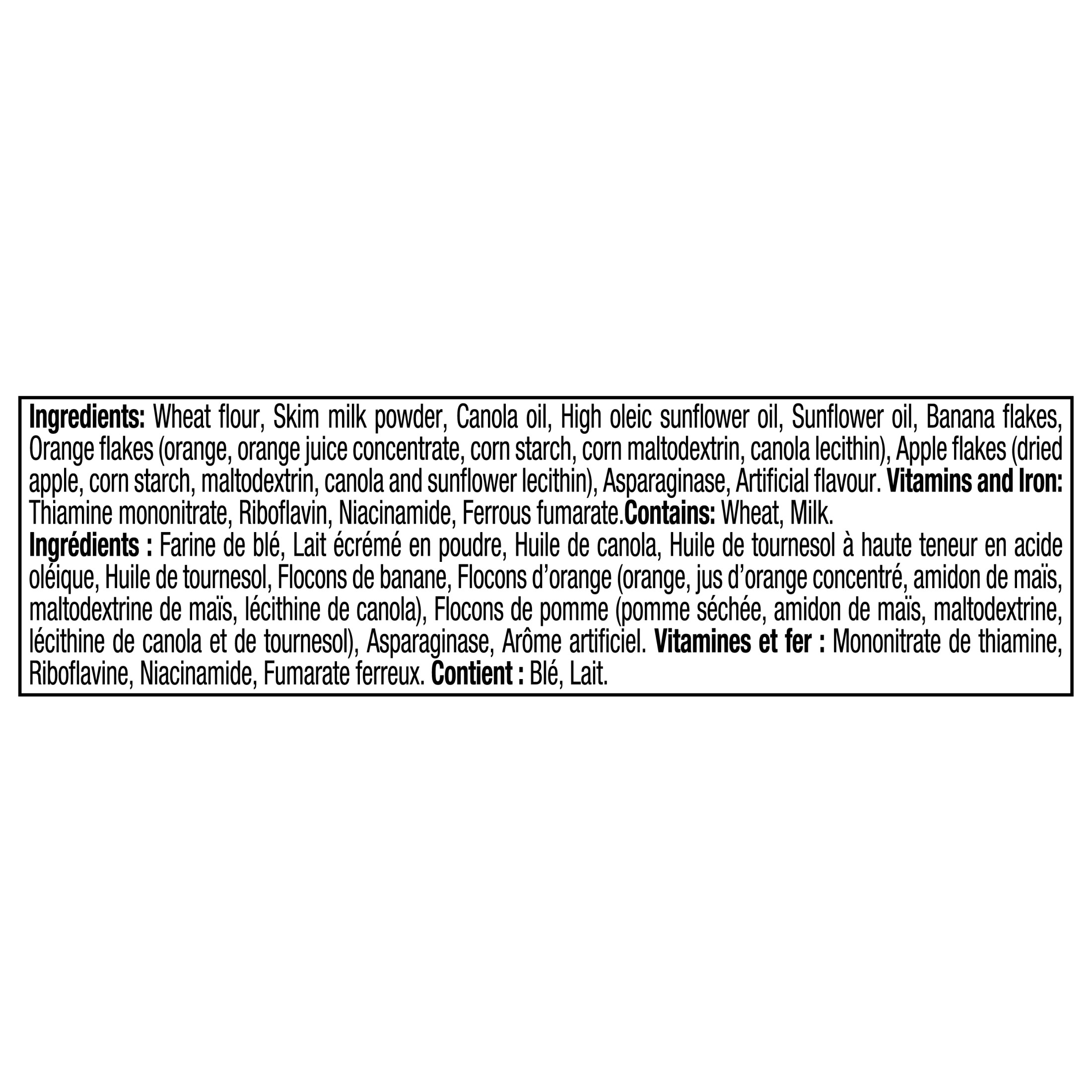 CERELAC Céréales Mélange de fruits, 6 mois et plus, fer, calcium, vitamines B1 et B3