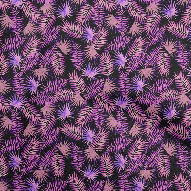 oneOone Cotton Cambric Magenta Fabric Tropical Sewing Craft Projects Fabric Prints By Yard 42 Inch Wide
