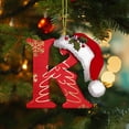 thumbnail image 4 of Christmas Tree Decorations,26 Letters Christmas Tree Decoration Pendant Christmas Tree Ornaments Personalized Diy Christmas Ornaments Christmas Decoration Xmas Tree Hanging Decor, 4 of 5