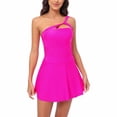 thumbnail image 1 of EGNMCR Tankinis pour Femmes Maillots de Bain pour Femmes Mode Assortie Maillot de Bain Imprimé Multicolore Maillot de Bain Ajusté et Froncé, 1 of 7