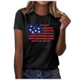 thumbnail image 2 of SMihono Hauts pour Femmes Été Décontracté Chic Femmes Décontracté Été Imprimé Manches Courtes Col Rond T-Shirt Ample Blouse Hauts T-Shirt Oversize pour Femmes 2023, 2 of 4
