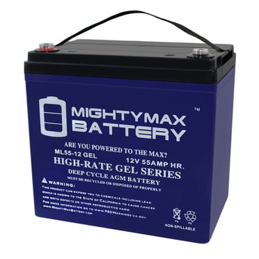 12 Volt 55 AH GEL Battery