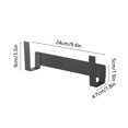 thumbnail image 3 of TopLLC Kitchen Accessories,Home And Kitchen,Kitchen Tools,Kitchen Sets Hanging Pot Lid Organizer Pot Lid Rack Wall-Mounted Carbon Steel Kitchen Storage Pots Lid Rack Black Kitchen Shelf, 3 of 6