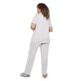 thumbnail image 3 of George Plus Women's Soft Pajamas Two-Piece Set, 3 of 6