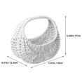 thumbnail image 4 of icolorfuled Flower Basket Gift 1 Set Storage Basket Wicker Woven Basket for Party, 4 of 7