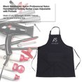 thumbnail image 4 of Amdohai Tablier de Coiffeur Noir Professionnel Salon de Coiffure Coupe Barbier Ajustable avec Poches, 4 of 4