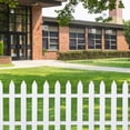 thumbnail image 5 of Plastic Fence PVC Fence Garden Rural Courtyard Outdoor Vegetable Garden Fence, 5 of 5