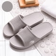 thumbnail image 2 of MIASHUI Shower Slippers Shoes for Women Beach Pool Slides Sandals Water Shoes,Grey,9, 2 of 4