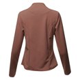 thumbnail image 2 of Veste Blazer Femme Manches Longues Cardigan Manteau Bureau, 2 of 7