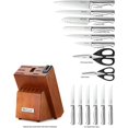 thumbnail image 2 of McCook MC29 Knife Sets,15 Pieces German Stainless Steel Kitchen Knife Block Sets with Built-in Sharpener, 2 of 7