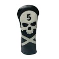 thumbnail image 1 of Durable Skull Golf Head Cover Club Headcover Guard Fleece Lining Protection, 1 of 8