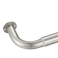 thumbnail image 2 of Room Darkening Curtain Rod Wrap Around Design Extra-Thick 1-Inch Diameter Single Drapery Rod Extendable Metal Rod Set For The Blackout Curtains And Sheer (Satin Nickel 84-120""), 2 of 4