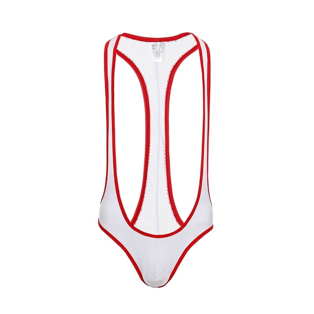 TIHLMK Men's Fashion Boxer Shorts Mesh Breathable Underpants