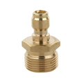 thumbnail image 2 of Brass Pressure Washer Quick Release Connector M22x 1.5mm Male Thread 08 4cm, 2 of 8