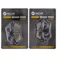 thumbnail image 1 of Niche Organic Brake Pad Set for Harley-Davidson Street Rod Motorcycle MK1002615, 1 of 8