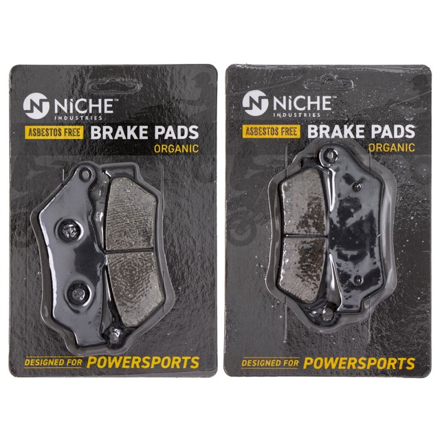 Niche Organic Brake Pad Set for Harley-Davidson Street Rod Motorcycle MK1002615