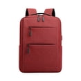 thumbnail image 1 of RXIRUCGD Business Laptop Backpack, 16.5 Inch Travel Laptop Bag Rucksack with USB Charging Port, Water-Resistant Bag Daypack for Work Anti-Theft College Computer Men Women Backpack, Wine, 1 of 6