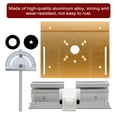 thumbnail image 3 of Router Table Insert Plate Aluminum Alloy Wood Milling Flip Board Machine Engraving Auxiliary Tool Woodworking Benches, 3 of 7
