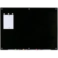thumbnail image 1 of Audio-Visual Direct Magnetic Black Glass Dry-Erase Board Set - 35 1/2 x 47 1/4 Inches -, 1 of 9