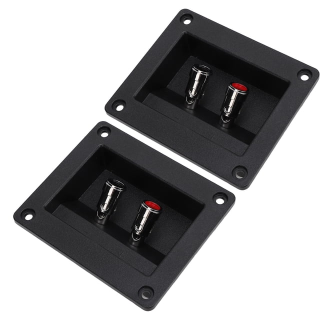 Boîte de Subwoofer Terminal Cup, Haute Résistance Excellente Conductivité Électrique Boîte de Haut-Parleur Terminal pour Voiture RV Bateau