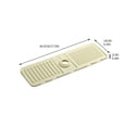 thumbnail image 2 of 2pcs Faucet Water Flowing Pad Drying Cushion Pad Sink Guard Pad For Kitchen And Bathroom, 2 of 2