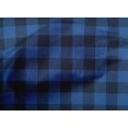 thumbnail image 4 of oneOone Cotton Poplin Blue Fabric Gingham Check Sewing Craft Projects Fabric Prints By Yard 56 Inch Wide, 4 of 4