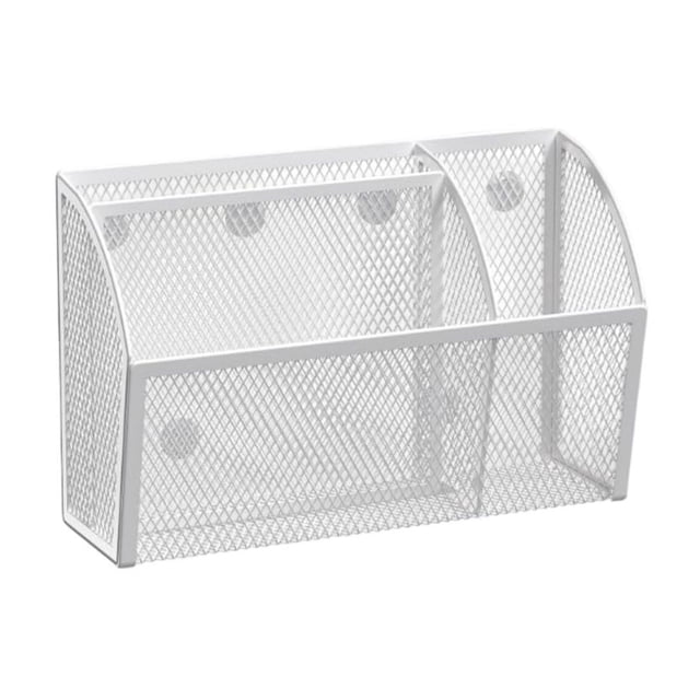 Rack Storage Solution for Windows or Rooms|Metal Shelf Organizer with Pen Holder and Whiteboard Tray for Home Kitchen