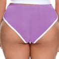 thumbnail image 5 of Dealovy Workout Shorts for Women High Waisted Seamless Color Block Bike Shorts Athletic Stretchy Basic Shorts, 5 of 5
