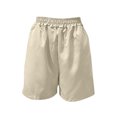 thumbnail image 4 of Women's Two Piece Short Sets Summer Short Sleeve Shirts and Shorts Lounge Outfits Travel Going Out Sets, 4 of 6