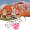 thumbnail image 1 of BKER Tennis Keychain Mini Sports Equipment Sports Souvenirs Alloy Pendant Keychain, 1 of 5