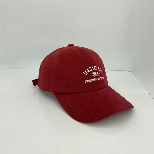 Casquette de Baseball Ajustable Brodée N Lettre pour Hommes