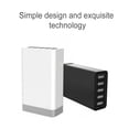 thumbnail image 3 of pitrice Multi-Port Chargeur Multiprise à Action Rapide Résistant à l'Usure Apparence Exquise Tour de Vie Distinctive pour Téléphone Noir Prise US, 3 of 8