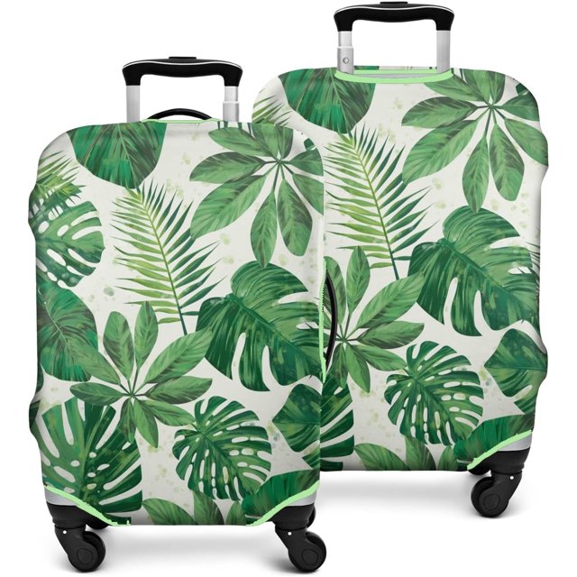 Travel Luggage Cover Suitcase Protector Fits 18-32 Inch Luggage Wheel Covers Patterned Travel Related Items Flower Luggage Protector Elastic Luggage Anti-scratch Suitcase Cover XL
