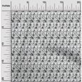 thumbnail image 2 of oneOone Viscose Chiffon White Fabric Floral Craft Projects Decor Fabric Printed By The Yard 42 Inch Wide, 2 of 4