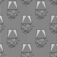 thumbnail image 1 of Ahgly Company Tapis d'Intérieur Lavable en Machine Carré Gris Dimmable, 8 Pieds Carré, 1 of 7